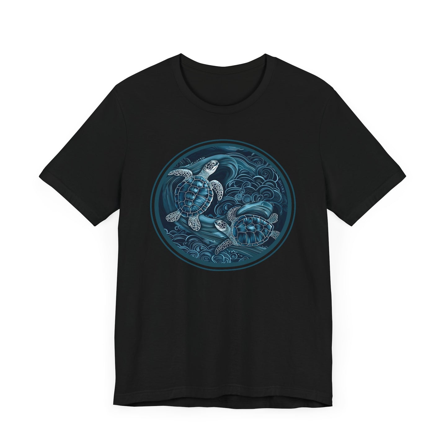 Mystic Sea Turtles Graphic Tee - Unisex Eco-Friendly Cotton Shirt by JD Cove