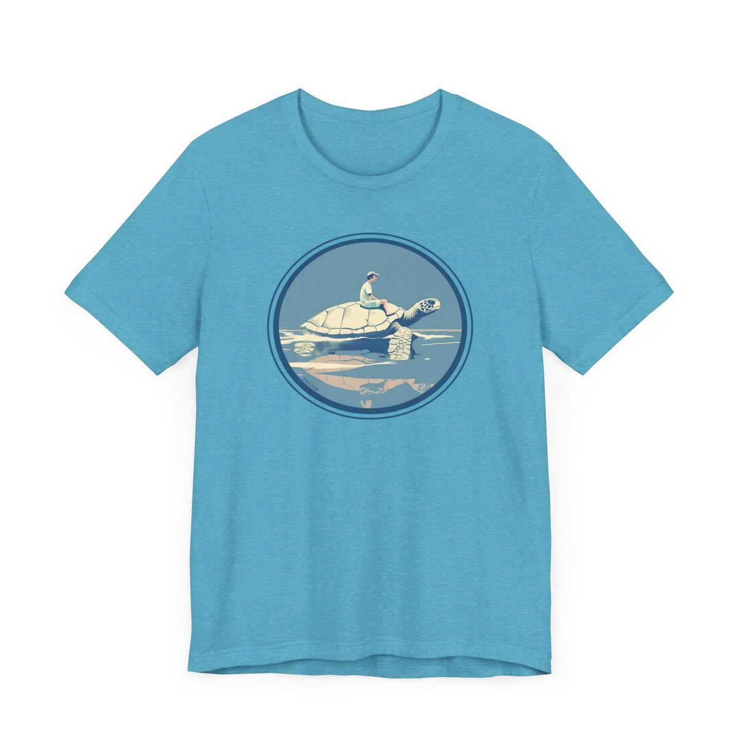 Traveler Sea Turtles Graphic Tee - Unisex Eco-Friendly Cotton Shirt by JD Cove