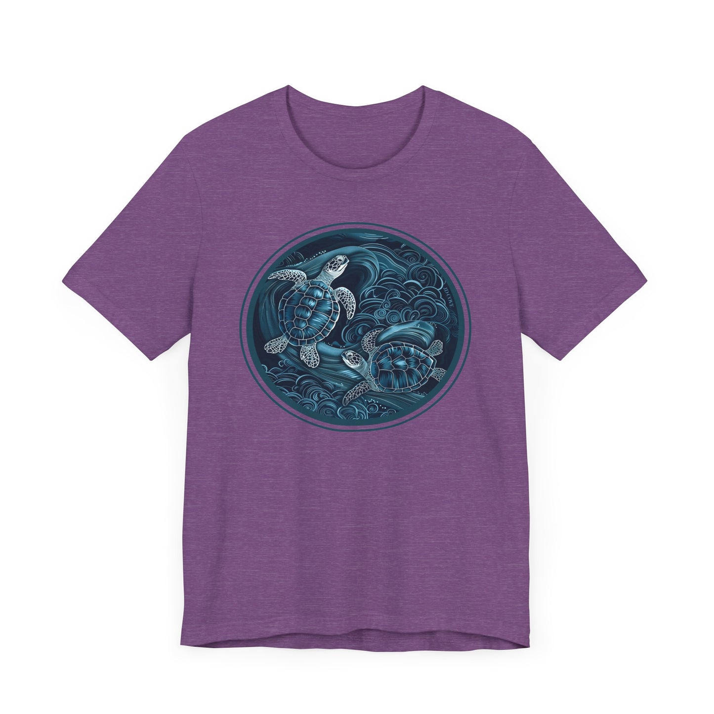 Mystic Sea Turtles Graphic Tee - Unisex Eco-Friendly Cotton Shirt by JD Cove