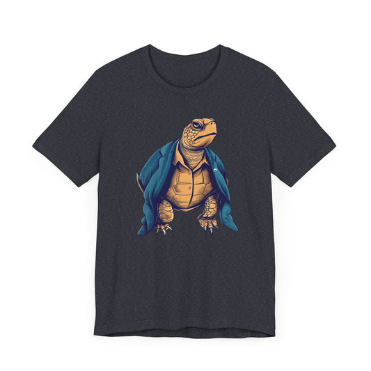 Paco Turtle Graphic Tee - Unisex Eco-Friendly Cotton Shirt by JD Cove