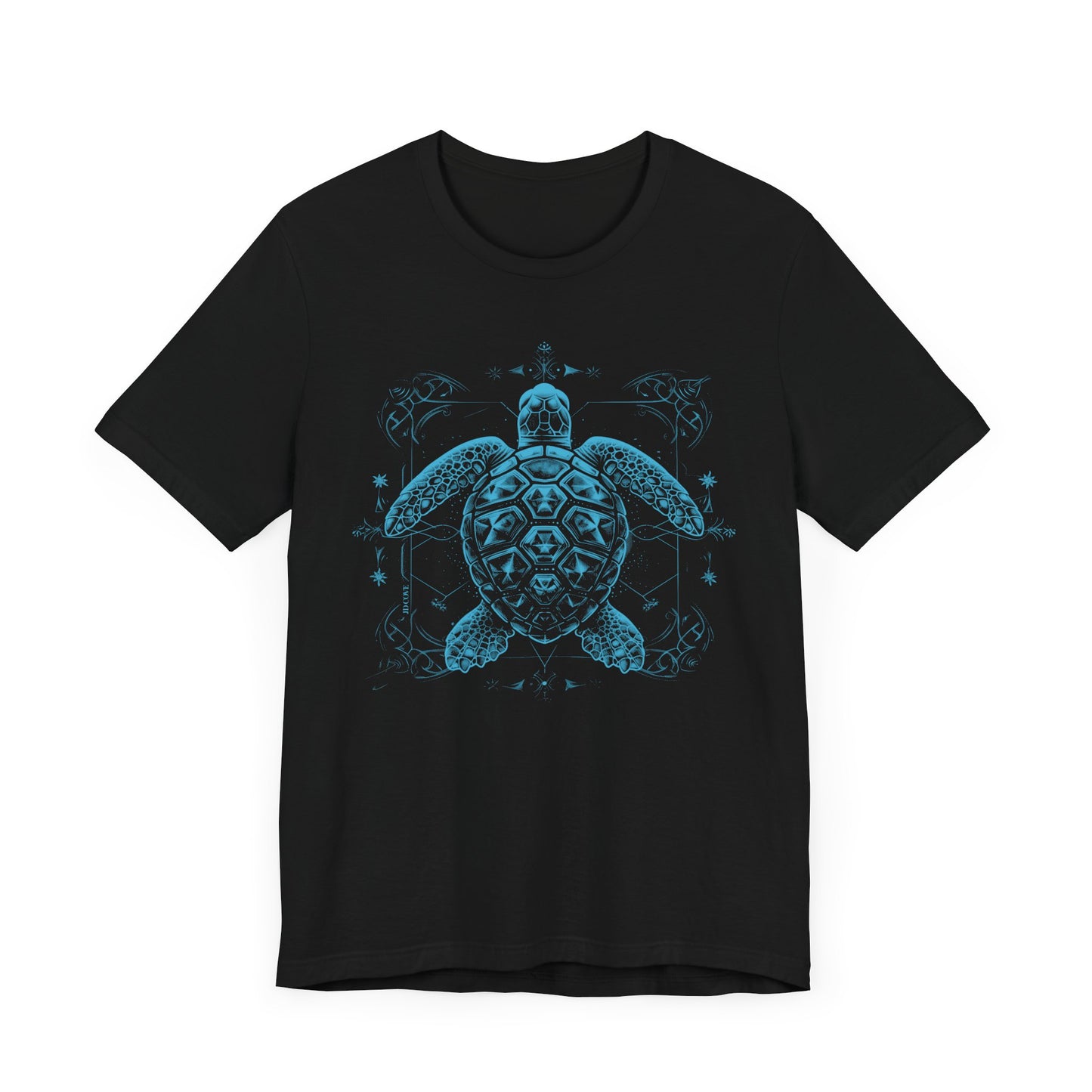 Wise Sea Turtle Graphic Tee - Unisex Eco-Friendly Cotton Shirt by JD Cove