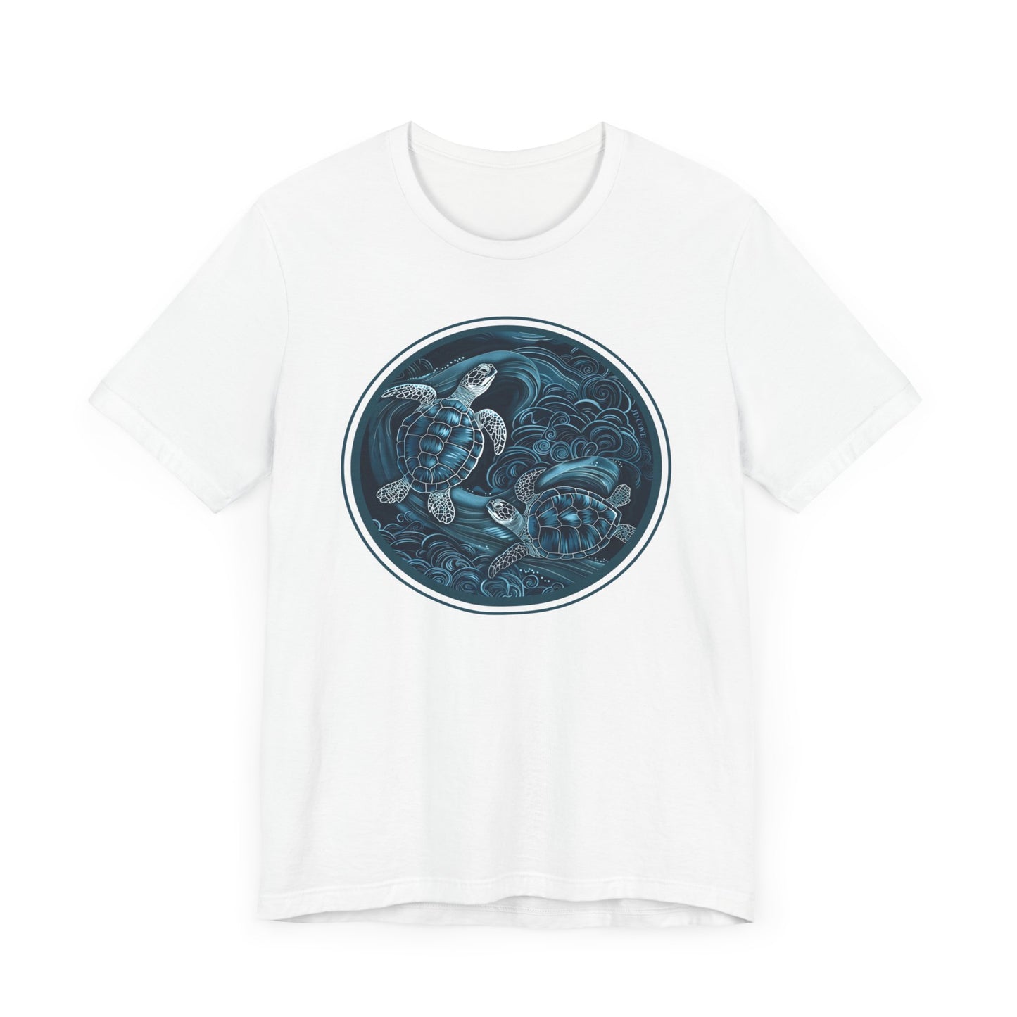 Mystic Sea Turtles Graphic Tee - Unisex Eco-Friendly Cotton Shirt by JD Cove
